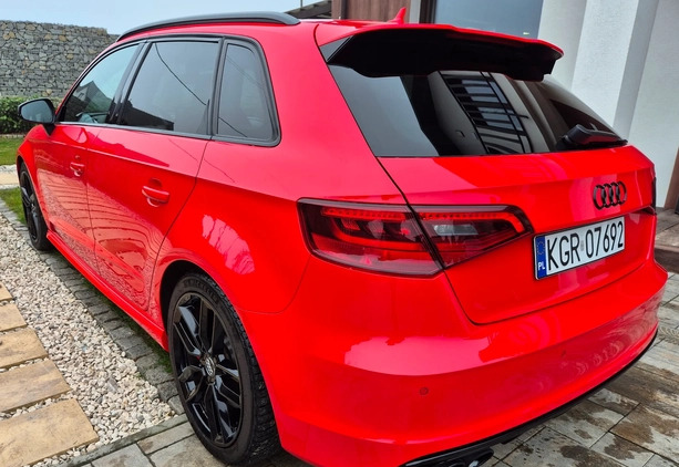 Audi S3 cena 99000 przebieg: 149200, rok produkcji 2016 z Kraków małe 781